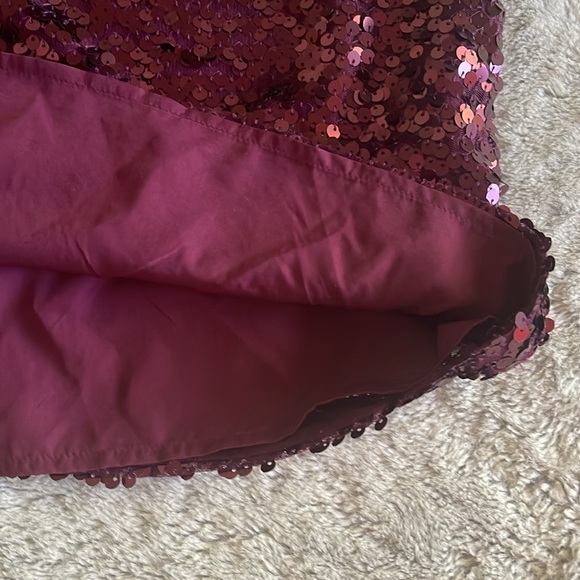 Gap plum Sequined A Line Dress size 6/7 special occasion
Holidays - Picture 6 of 7